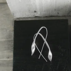 Tara IN:STORE Swirl Earring Silver Plating