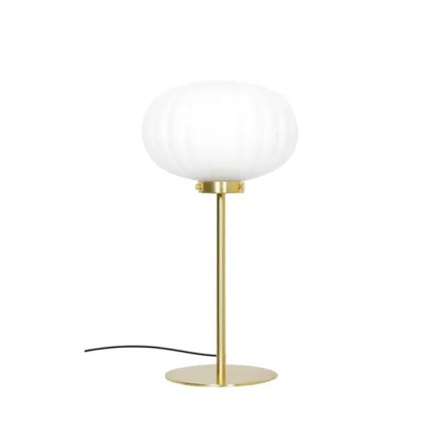 Satin Guld Float Lampe D25 H37Cm
