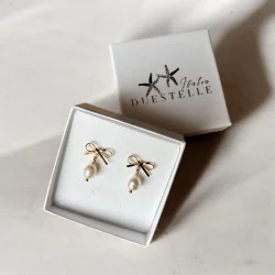 Sljfereringe med ferskvandsperle vedhng