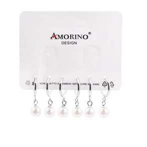 Perlereringe i rustfrit stl  klassisk elegance til enhver stil