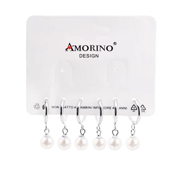 Perlereringe i rustfrit stl  klassisk elegance til enhver stil