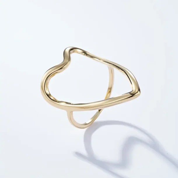 Hjerteformet ring