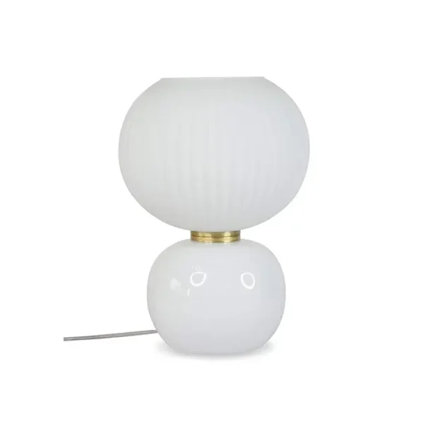 Adonis Hvid Lampe D20 H28Cm